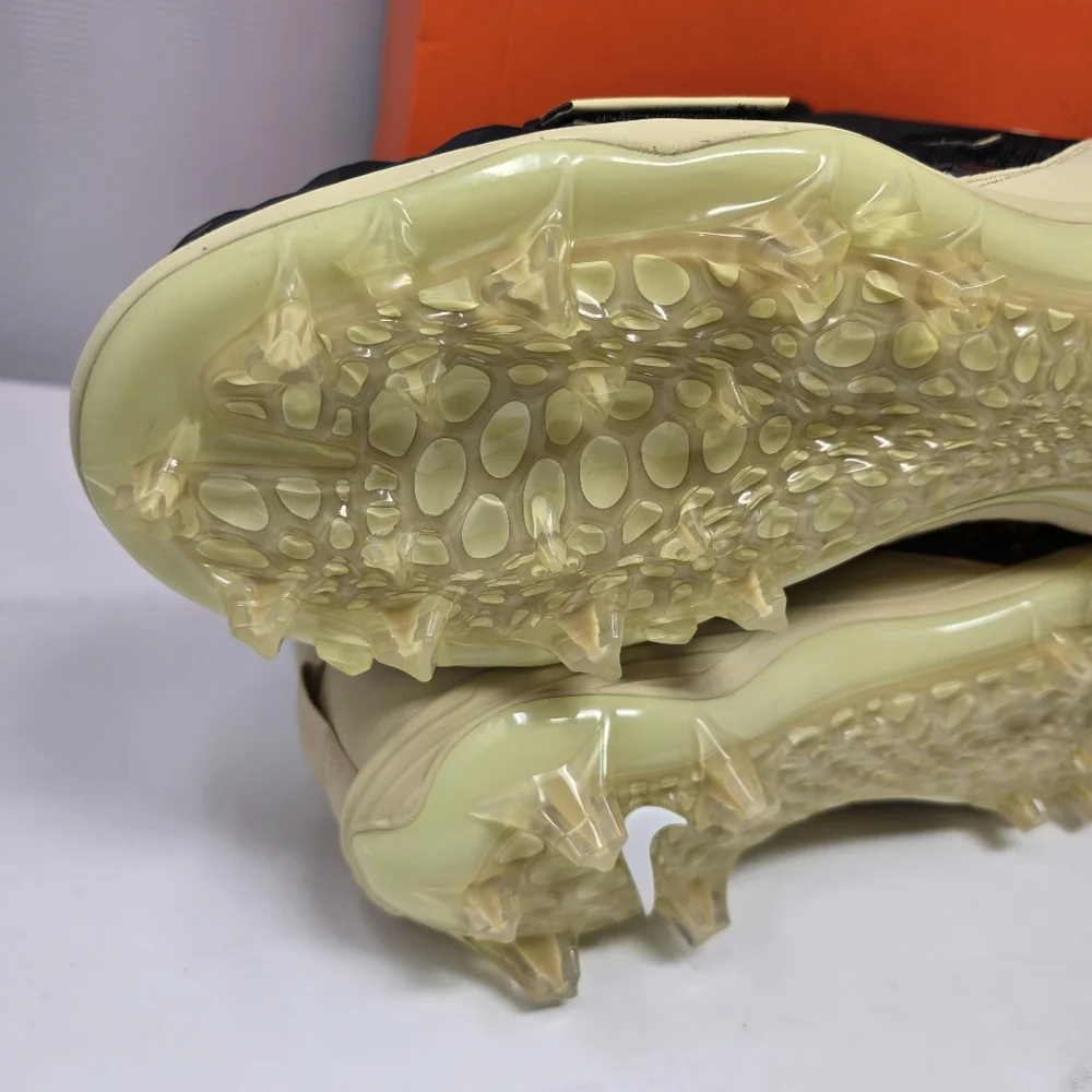 New Nike Men's Size 16 Nike‎ Force Savage Elite 2 Cleats Black Gold BV3962-011.